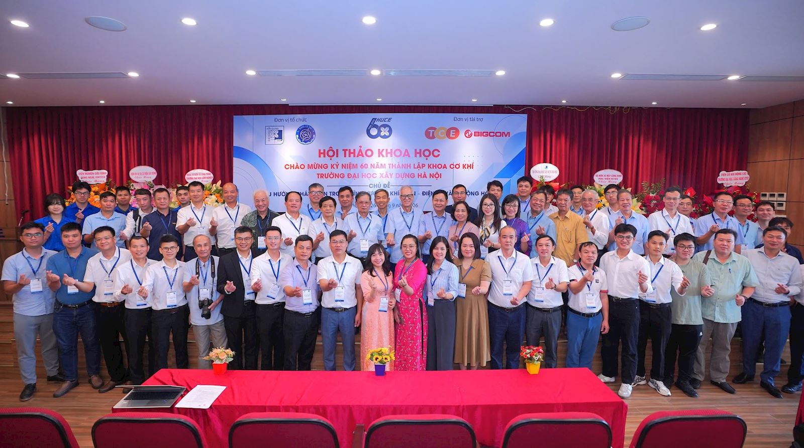 SCIENTIFIC CONFERENCE CELEBRATING 60 YEARS OF THE FACULTY OF MECHANICAL ENGINEERING – HUCE
